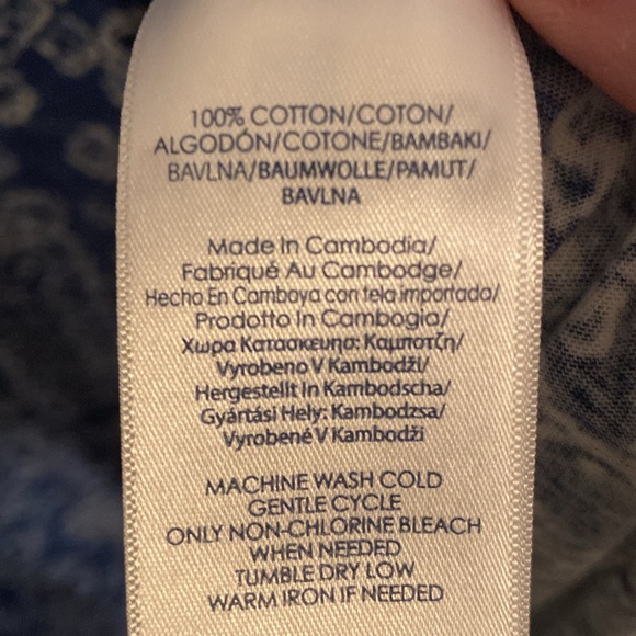 Cotton Maxi Dress-2X - Picture 8 of 9